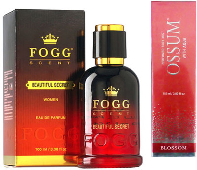 

Fogg BEAUTIFUL SECRET PERFUME 90 ML+ OSSUM BLOSSOM Perfume - 115 ml(For Women)