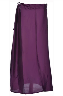 PKYC AM-WineSp40 Satin Blend Petticoat(Large)