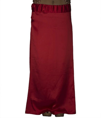 PKYC AM-ChMaroon42 Satin Blend Petticoat(Large)