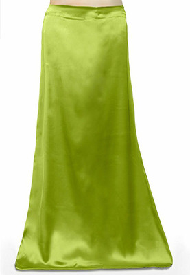 PKYC AM-LimeGSP40 Satin Blend Petticoat(Large)
