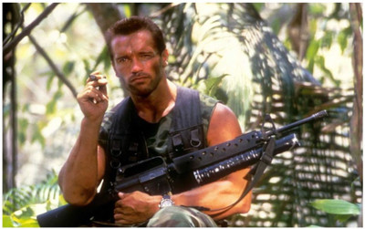 

Arnold Predator Movie Poster Paper Print(12 inch X 18 inch, Rolled)