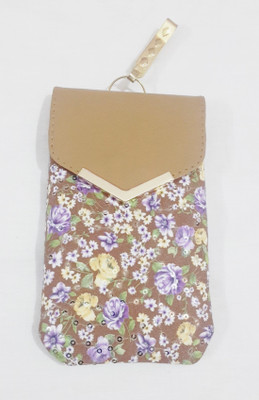 

Golden mobile pouch Mobile Pouch(Brown)