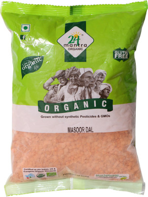 

24 Mantra Organic Masoor Dal Red (Split, 500 g)