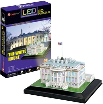

ELECTRO CART Cubic Fun L504h 56 Piece White House Led Lighting(32 Pieces)