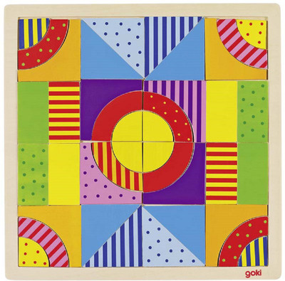 

Goki Puzzle game, world of colour(40 Pieces)