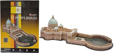 

ELECTRO CART 3D Puzzle World’s Greatest Architecture Series :St.Peter Basilica : Model Size – 37cm x 18cm x 11cm(32 Pieces)