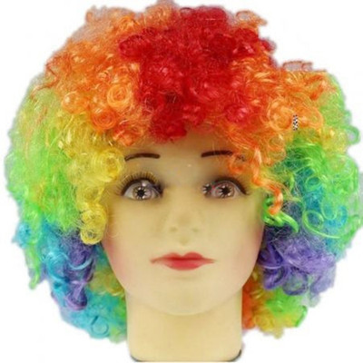 

Funcart Multicolored Clown Wig