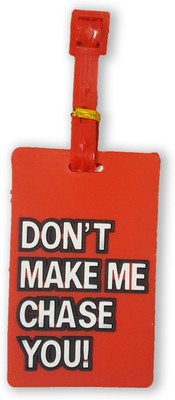 

SSEmp Stylish, Fancy and eye-catchy Luggage Tag(Red)
