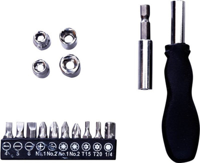 

Champion Combination Screwdriver Set(Pack of 25), Black