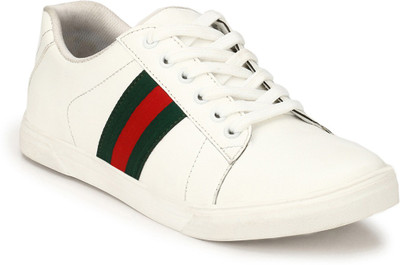 

Footlodge Synthetic Leather Sneakers Sneakers For Men(White