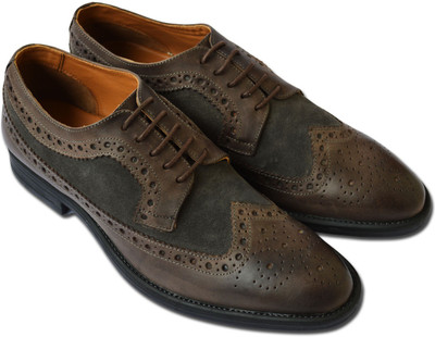 Laffare Lace Up For Men(Brown