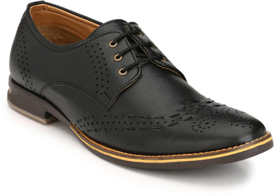 

Footlodge Office wear Formal Shoes Derby For Men(Black