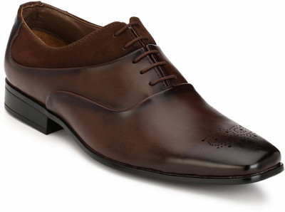 

Footlodge Office wear Formal Shoes Derby For Men(Brown