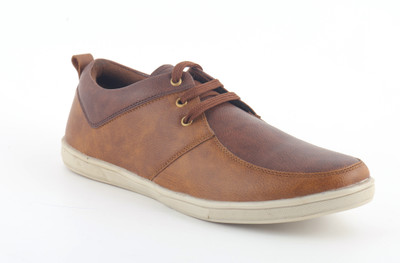 KRAAZA K13B7 Canvas Shoes For Men(Tan