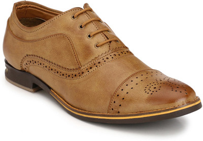 

Footlodge Party wear Formal Shoes Oxford For Men(Beige