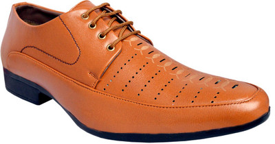 

kraaza K13A20 Derby For Men(Tan