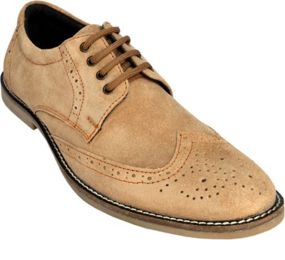 

KRAAZA K13A1 Brogues For Men(Tan