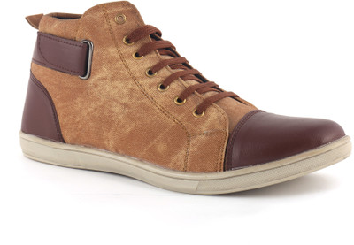

kraaza K13B9 Canvas Shoes For Men(Tan
