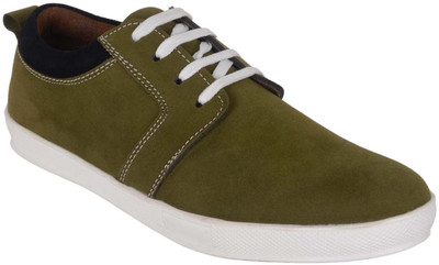 

kraaza K13B13 Canvas Shoes For Men(Green