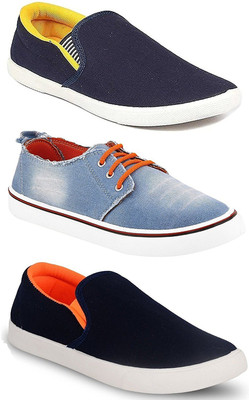 

Chevit Men's Combo Pack Of 3 Casual Shoes, Sneakers For Men(Multicolor