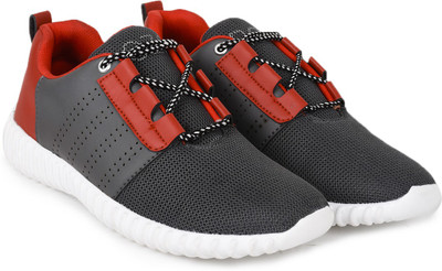 

Rozo Walking Shoes For Men(Grey, Red
