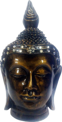 

FABZONE Antique Finish Lord Buddha Statue God Gautam Buddh Sculputer Handicraft Idol Diwali Decorative Spiritual Puja Vastu Showpiece Figurine - Religious Pooja Gift Item & Murti for Mandir / Temple / Home / Office Decorative Showpiece - 24 cm(Polyresin, 