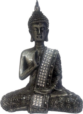 

FABZONE Antique Finish Lord Buddha Statue God Gautam Buddh Sculputer Handicraft Idol Diwali Decorative Spiritual Puja Vastu Showpiece Figurine - Religious Pooja Gift Item & Murti for Mandir / Temple / Home / Office Decorative Showpiece - 18 cm(Polyresin, 
