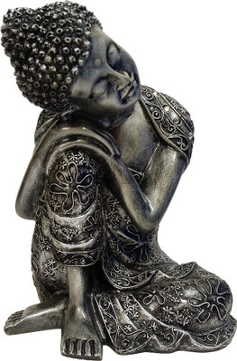 

FABZONE Antique Finish Lord Buddha Statue God Gautam Buddh Sculputer Handicraft Idol Diwali Decorative Spiritual Puja Vastu Showpiece Figurine - Religious Pooja Gift Item & Murti for Mandir / Temple / Home / Office Decorative Showpiece - 25 cm(Polyresin, 