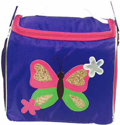 lill Pumpkins Girls Casual Purple Satin Sling Bag