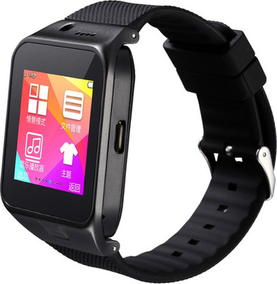 

ESTAR Presenting Bluetooth Smartwatch With Sim-Card Support for Samsung B200 Black Smartwatch(Black Strap Free Size)