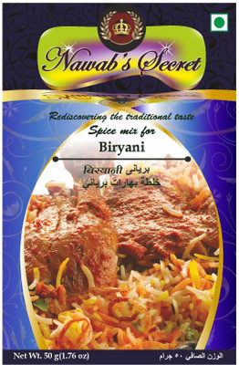 

Nawab's Secret Biryani Masala[PK of 4](50 g)