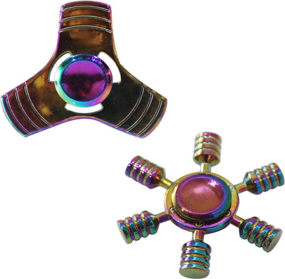 

Toys Factory Designer Rainbow Metal Fidget Hand Spinner-TFNS0085(Multicolor)
