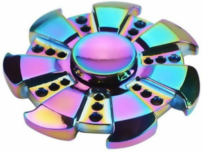 

VICTORY High-Speed Rainbow Wheel Metal Fidget Spinner (Premium) (1 Pieces) (Multicolor)(Multicolor)