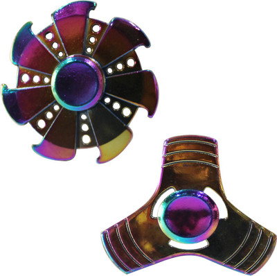 

Toys Factory Designer Rainbow Metal Fidget Hand Spinner-TFNS0075(Multicolor)