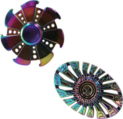 

Toys Factory Designer Rainbow Metal Fidget Hand Spinner-TFNS0073(Multicolor)
