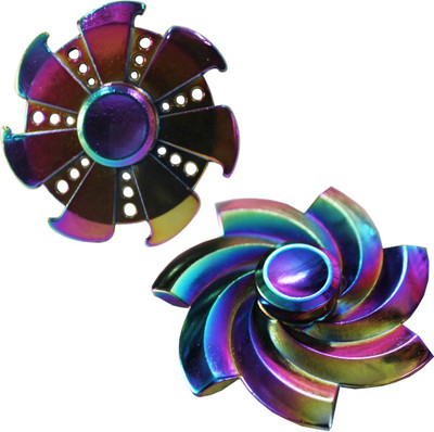 

Toys Factory Designer Rainbow Metal Fidget Hand Spinner-TFNS0082(Multicolor)