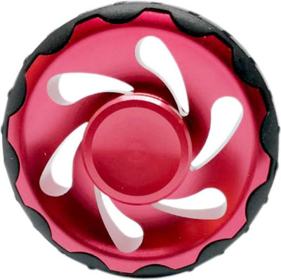 

Krypton COOL LOOK RUBBER WHEEL METAL FIDGET HAND SPINNER BEST QUALITY MINI 2 MINT SPIN TOYS.(Multicolor)