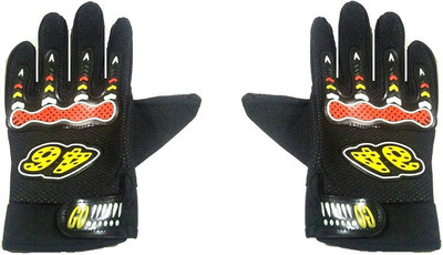 

AutoSun 46 Universal Outdoor Sports Cycling Motorcycle Racing Full-finger Protective Gloves Warm Anti-slip Gloves Running Gloves (, Black