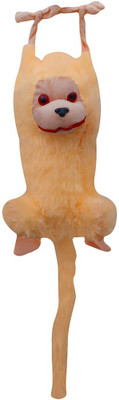 

Casotec Cute Hanging Monkey Stuffed Soft Plush Soft Toy - 27 cm(Beige)