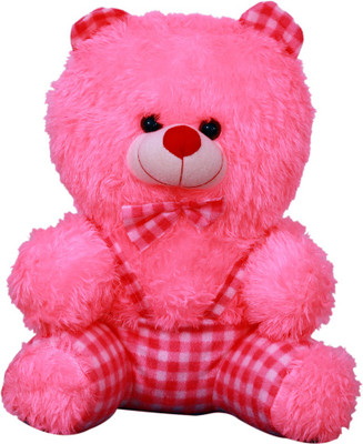 

Kanchan Toys Cute Stuffed Dress Teddy Bear for Kids - 20 cm(Pink)