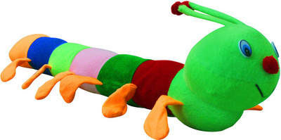 

Casotec Caterpillar Stuffed Soft Plush Soft Toy - 11 cm(Multicolor)