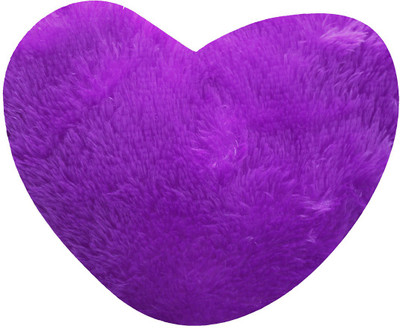 

Casotec Heart Pillow Cushion Stuffed Soft Plush Toy Soft - 28 cm(Purple)