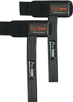 

Protoner cushioned velcro strap Wrist Support (Free Size, Black)