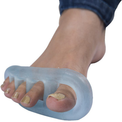 

Jsb BS45 Gel Toe Aligner cum Stretcher Universal Size (1 Pc) Foot Support(Grey
