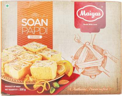 Maiyas Orange Soan Papdi(200 g, Box)
