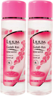 

LILIUM Gulab Ras Rose Water 120ml Pack of 2(120 ml)