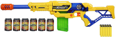 

Hamleys Xshot Large Max Attack Clip Blaster Gun(Multicolor)