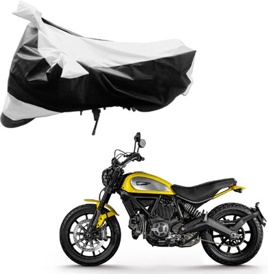 

Purpleheart Two Wheeler Cover for Ducati(Scrambler, Black, Silver)