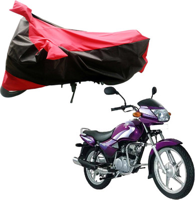 

Purpleheart Two Wheeler Cover for TVS(Star City, Black, Red)
