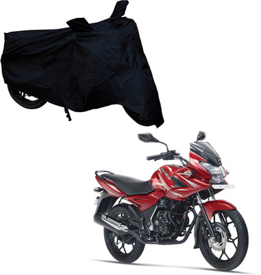 

Purpleheart Two Wheeler Cover for Bajaj(Discover 150 s, Black)